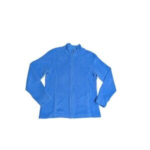 Vintage L.L. Bean Women's Full Zip Fleece Jacket Size M